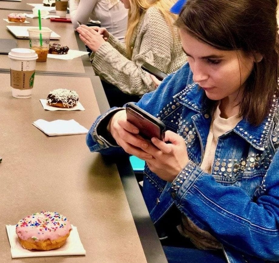 Using phone as camera