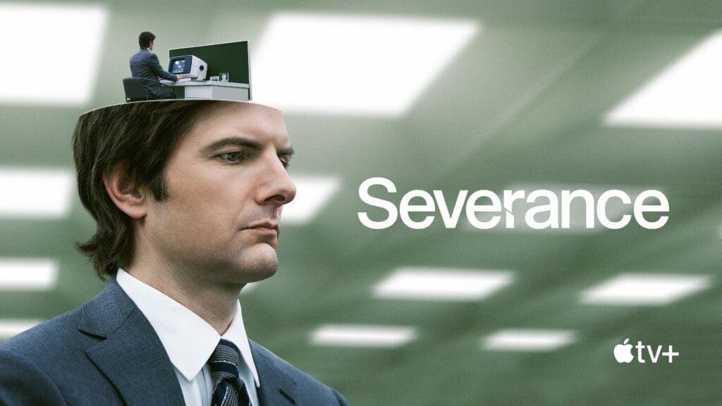 Image of the "Serverance" poster on Apple TV+