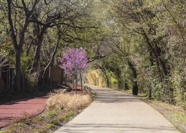 Image of the Katy Trail in Dallas, TX