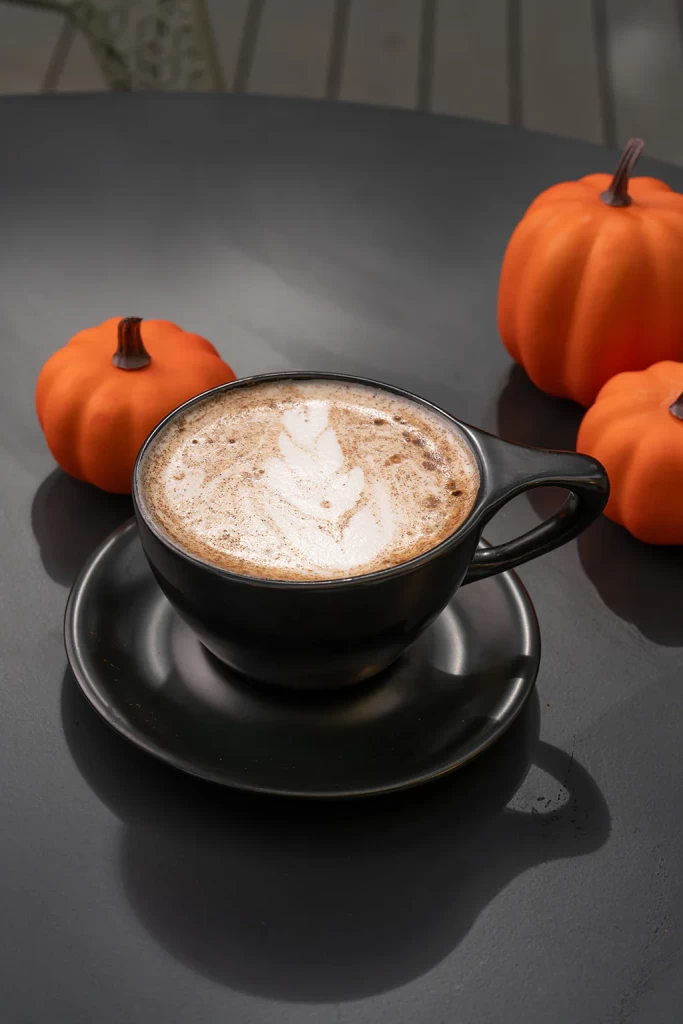 The "Chumpkin" featured at White Rhino Coffee
