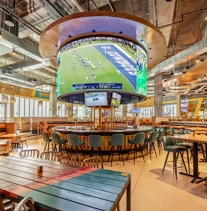 Inside photo of HG Supply Co. without patrons